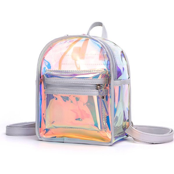 PVC jelly satchel backpack