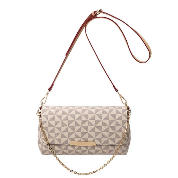 PU Leather Fashion Women Shoulder Chain Crossbody Bag