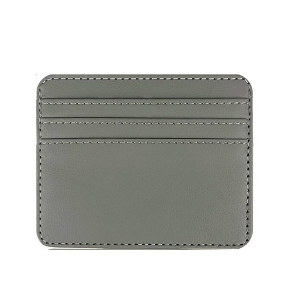 PU Leather Slim Card Wallet