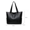 PU Leather Tote Shoulder Bag