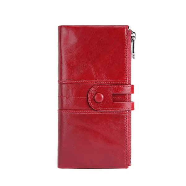 Large Leather Women Wallet