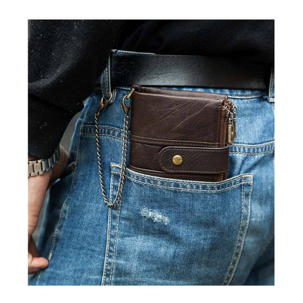Multifunction Retro Genuine Leather Wallet