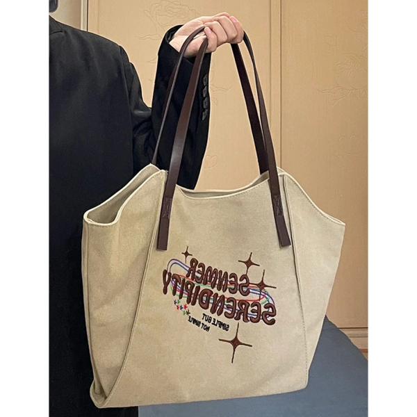 Casual All-In-One Canvas Tote Bag