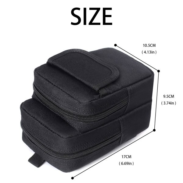 Oxford Convenient multi-compartment change sports belt bag