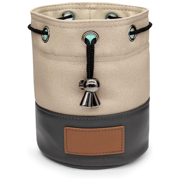 Bucket Waist Design Golf Ball Drawstring Pouch