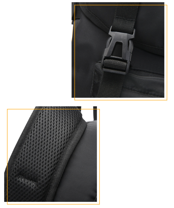 Water Resistant Drawstring Canvas Commuter Backpacks