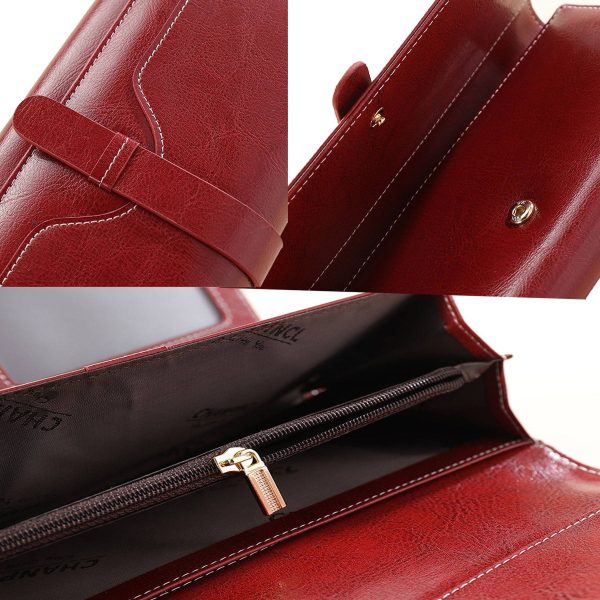Genuine leather wallet for women