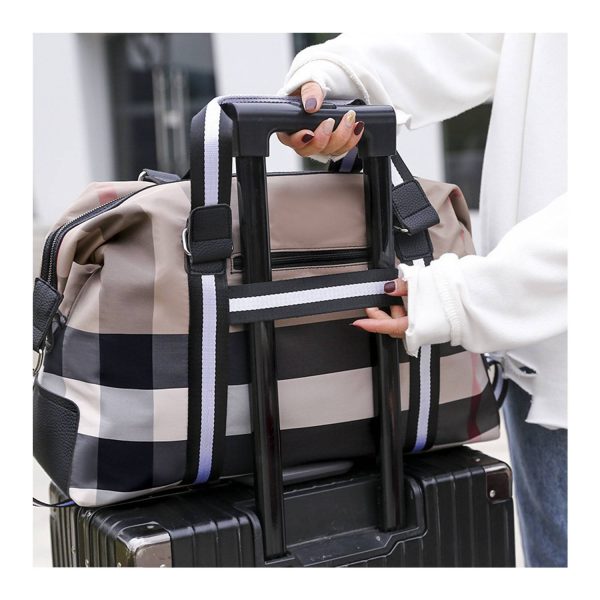 Nylon travel duffel bag