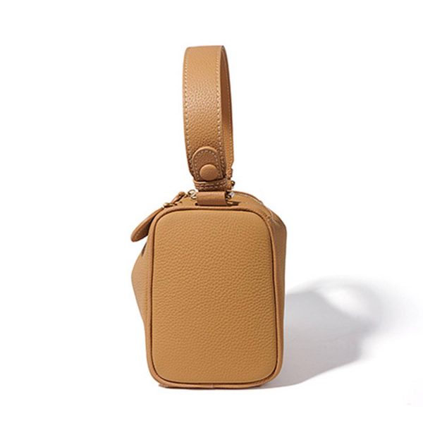 PU Leather Boston Tote Bag