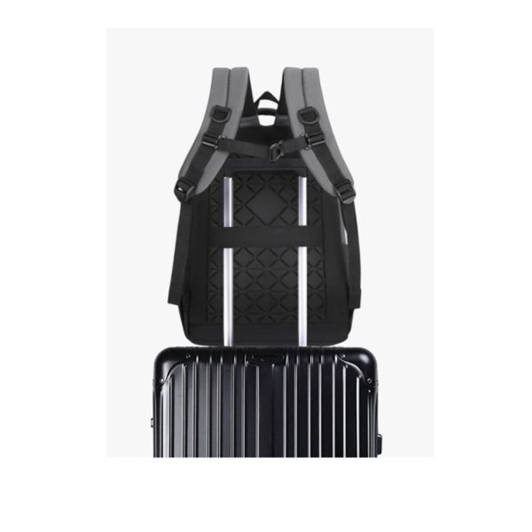 Leisure Oxford Computer Backpack With Usb Charging Port