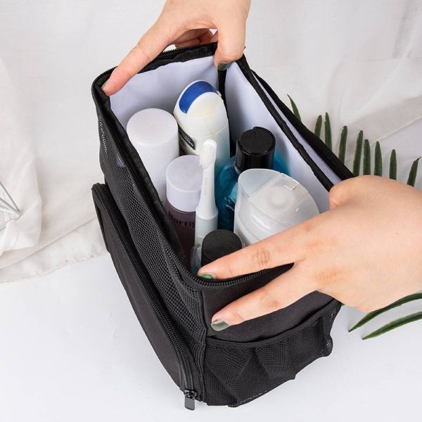 Foldable Mesh Water Resistant Makeup Bag