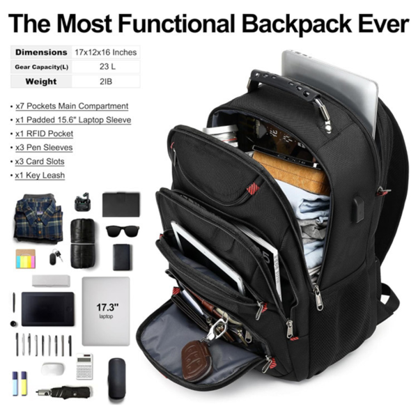 7417752d-248f-4693-90f4-17b431b487af_0.png Nylon Laptop Backpack For Men Stylish College Bookbag