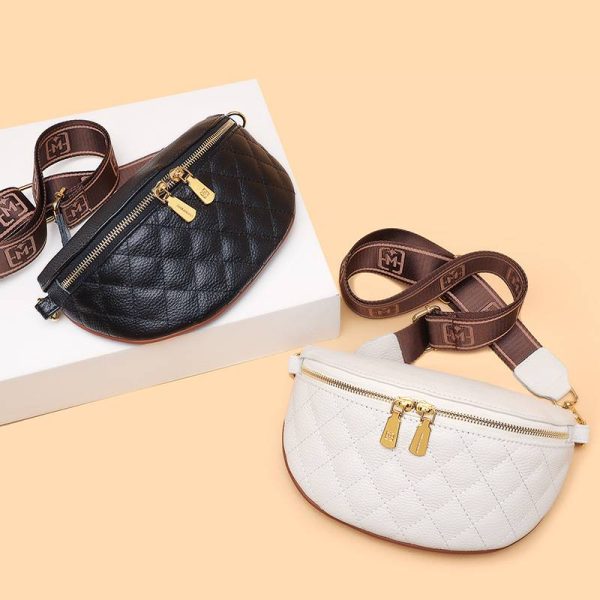 Geniune Leather Waist Chest Bag