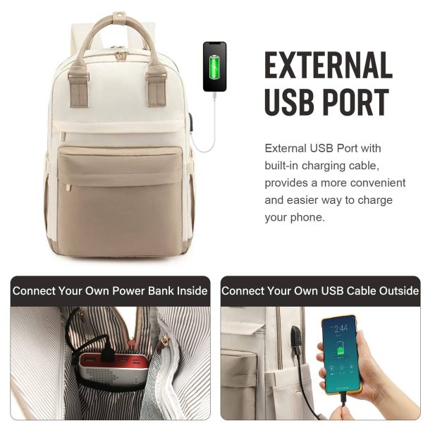 Nylon Business Travel Computer Backpack
