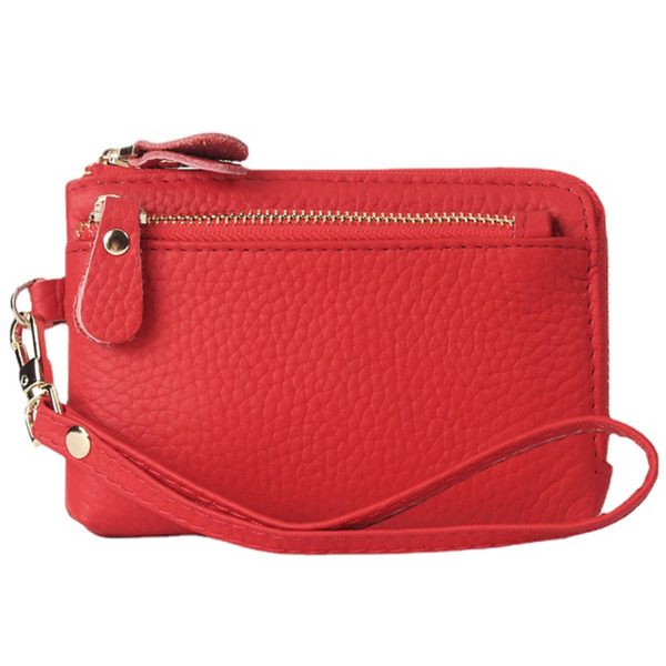 Genuine Leather Simple multi-card coin purse