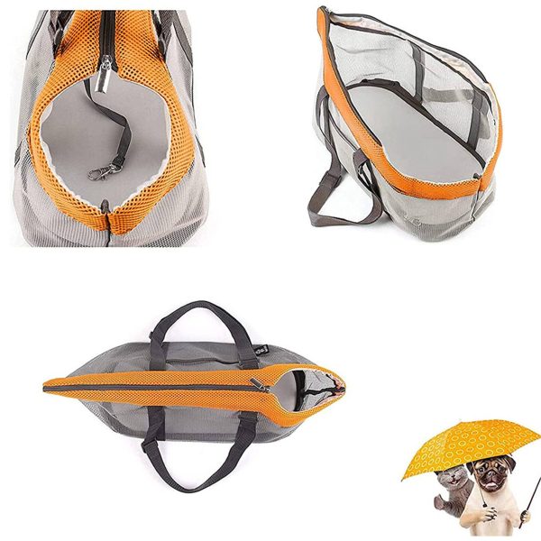 Soft Pet Mesh Carrier Tote Bag
