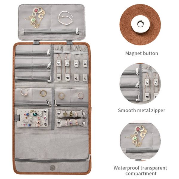 Foldable Jewelry Storage Bag