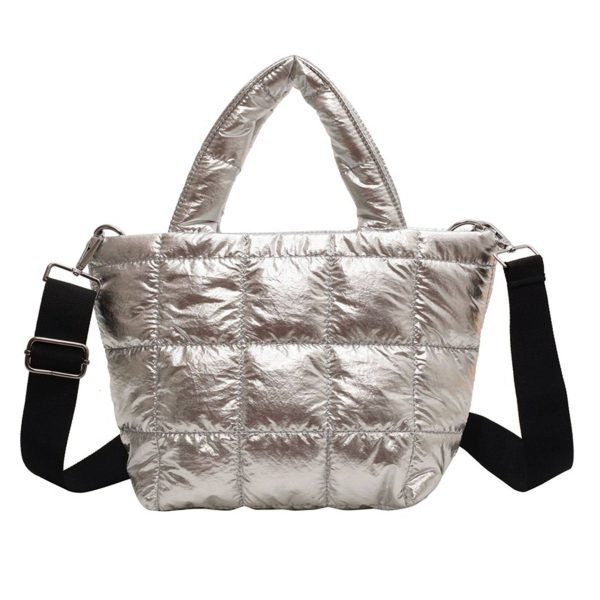 Nylon fluffy Crossbody Tote Bag