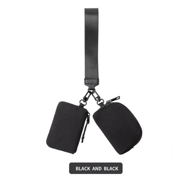 Dual Pouch Wrist Wallets