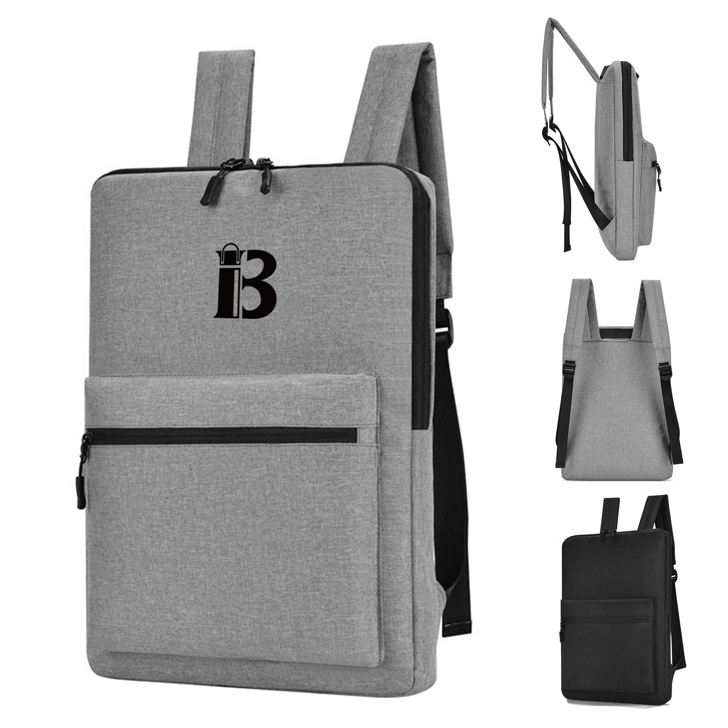 Nylon ultra-thin shoulder business laptop backpack