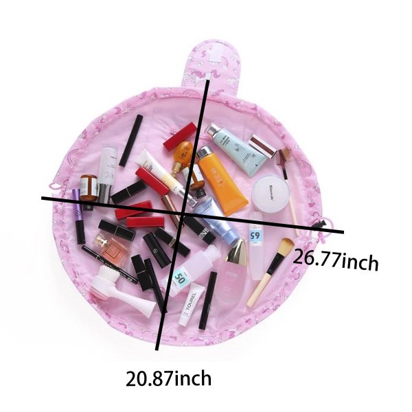 Large Capacity Oxford Drawstring Makeup Bag