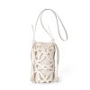 Canvas bucket Cross-body bag