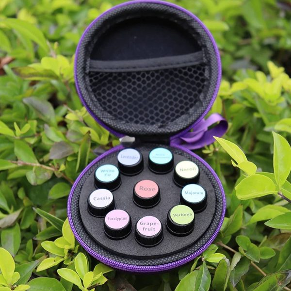 PU Essential Oil Split Bottle Storage Portable Bag