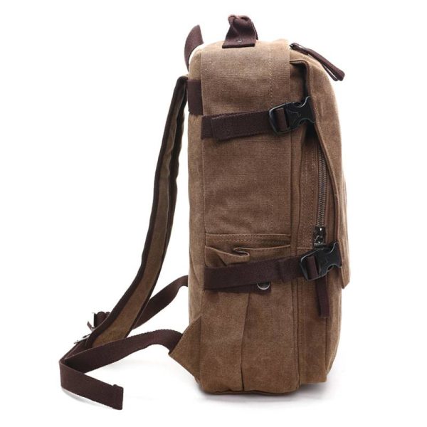Vintage Canvas Backpack for Men Women