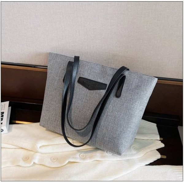Canvas Large Capacity Tote Bag