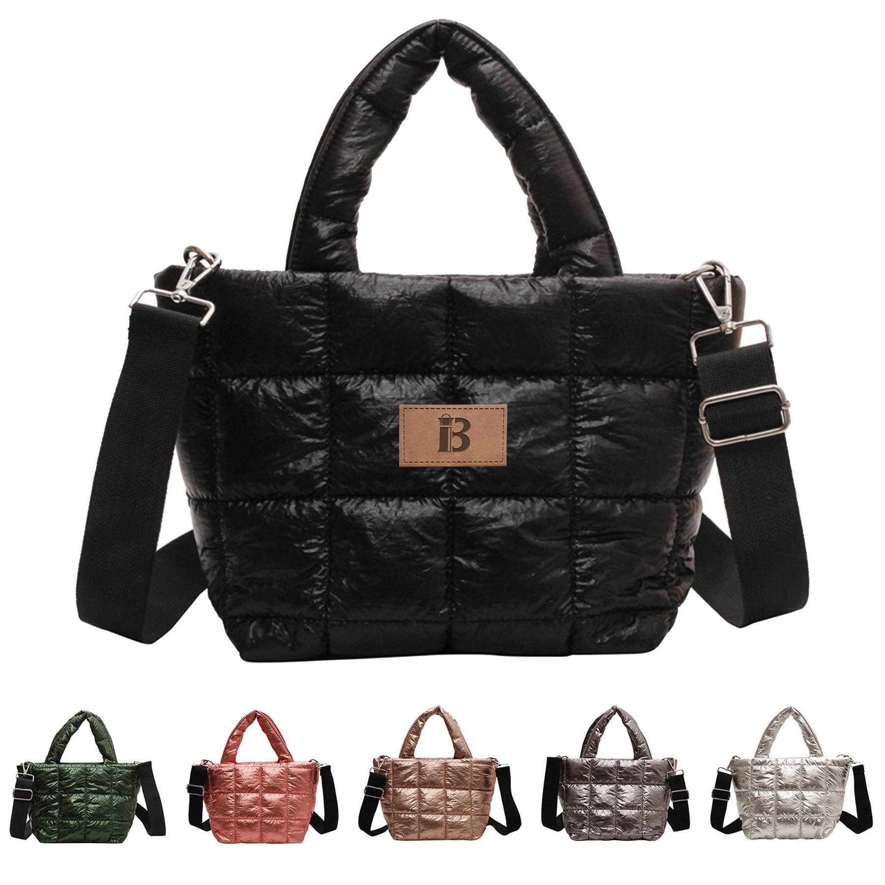Nylon fluffy Crossbody Tote Bag