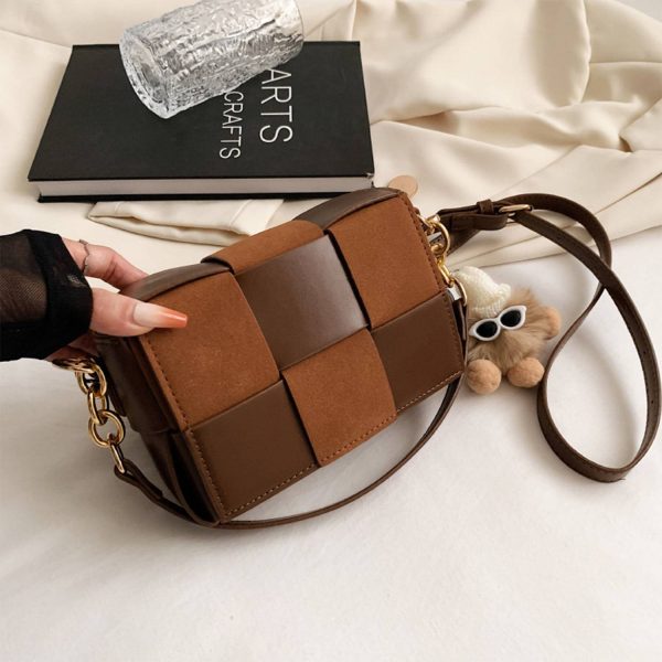 PU Shoulder Small Square Crossbody Bag