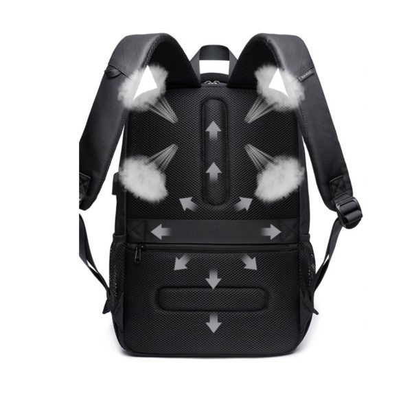 Computer Business Oxford Backpack with Usb Charging Port