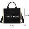 Canvas Crossbody Bag Trendy Printed Tote