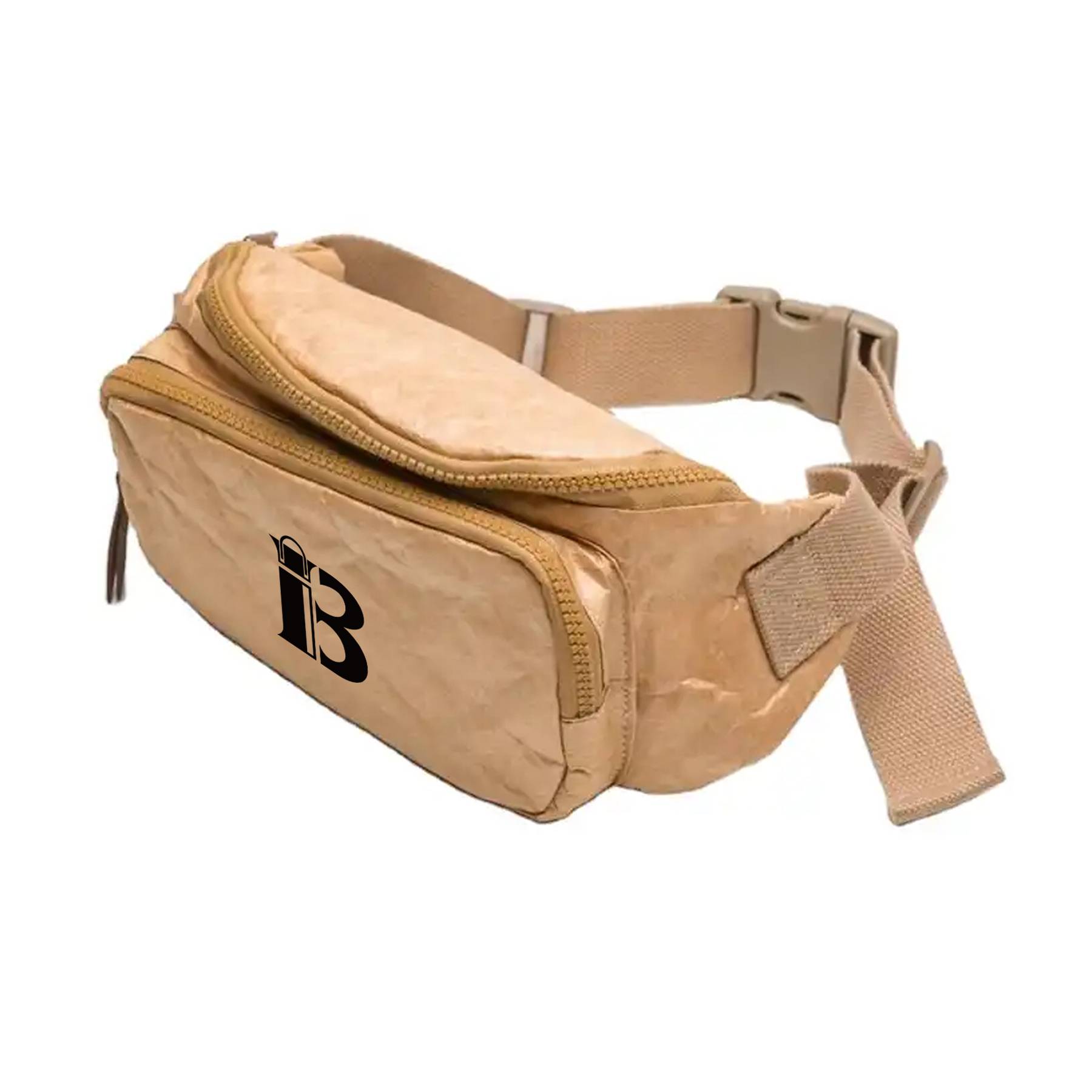 Vintage Tan Fanny Pack Waist Bag