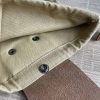 Leather Canvas Collapsible Bushcraft Belt Pouch