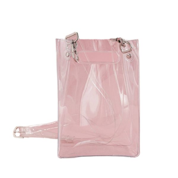 PVC Crossbody Shoulder Transparent Bag