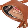 PU Leathe Fanny Pack Crossbody Purse for Women