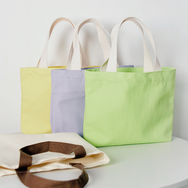 Canvas Tote Bags with Magnetic Snap