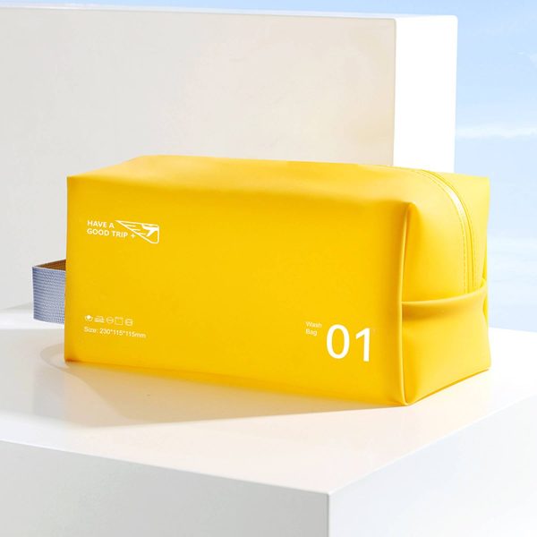 Pvc Zippered Toiletry Bag