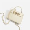 Dermis Small Square Crossbody Chain Bag