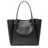 PU Large capacity shopping shoulder tote bag