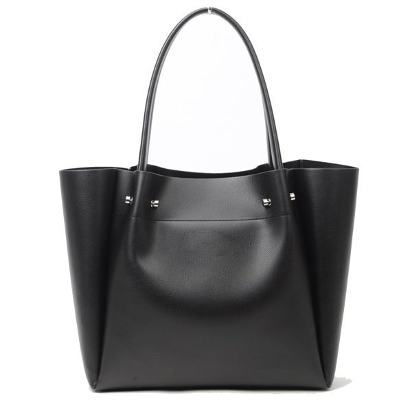 PU Large capacity shopping shoulder tote bag