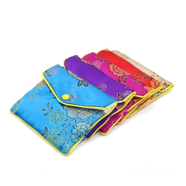 Jewelry Silk Purse Pouch