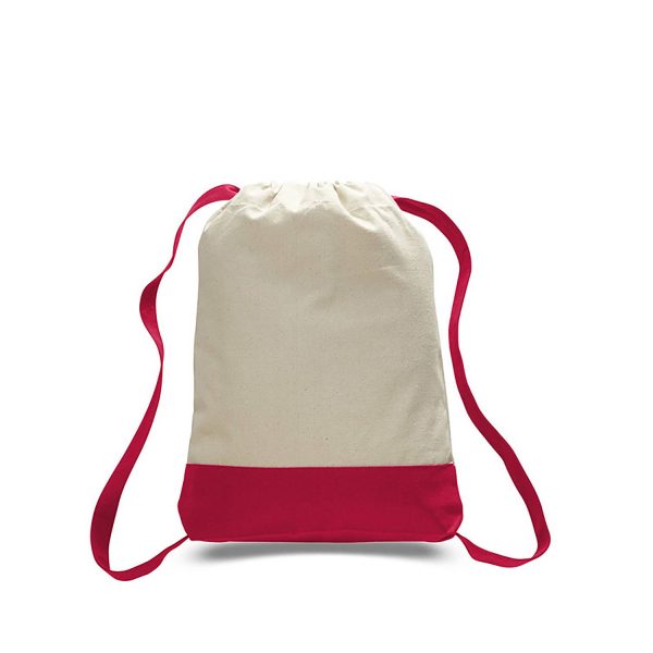 Canvas sports backpack in two colours