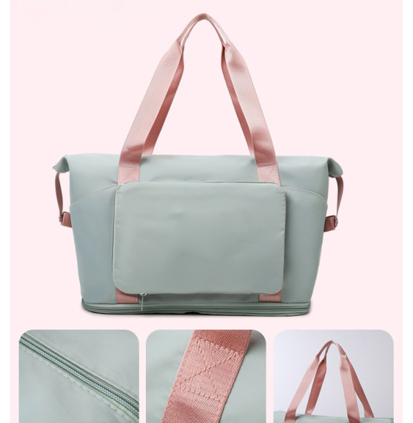 Foldable And Expandable Travel Duffel Bag for Women