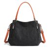 Large Capacity Simple Canvas Crossbody Bag