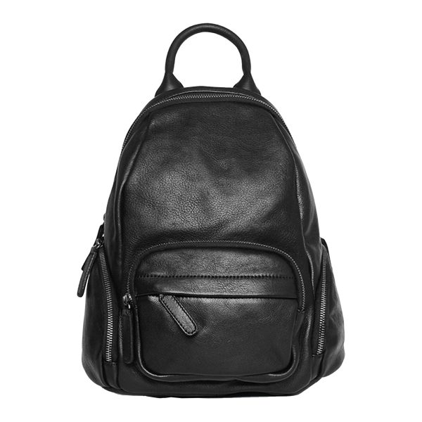 Genuine leather backpack for women