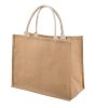 Customizable Blank Burlap Tote bag