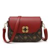 Pu Leather mini waterproof printed mobile Cross-body Bag