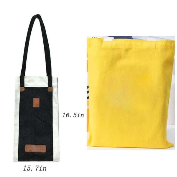 Shopping hand canvas bag